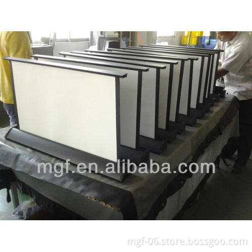 Pull up Desk Top Business Projector Screen
